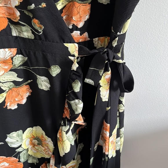 Luxology Ruffled Wrap Dress Dress - XL - Picture 3 of 4